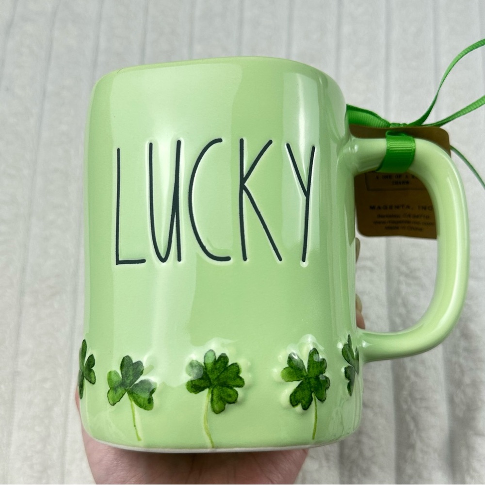 Rae Dunn Lucky Clover Mug